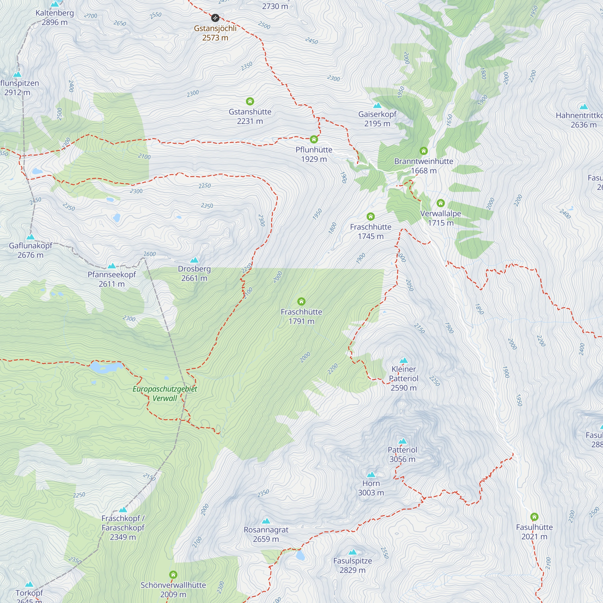 Fraschhütte map
