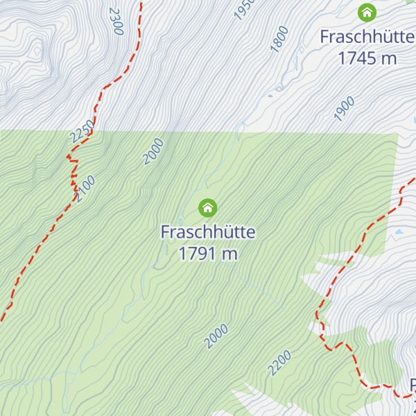 Map of Fraschhütte