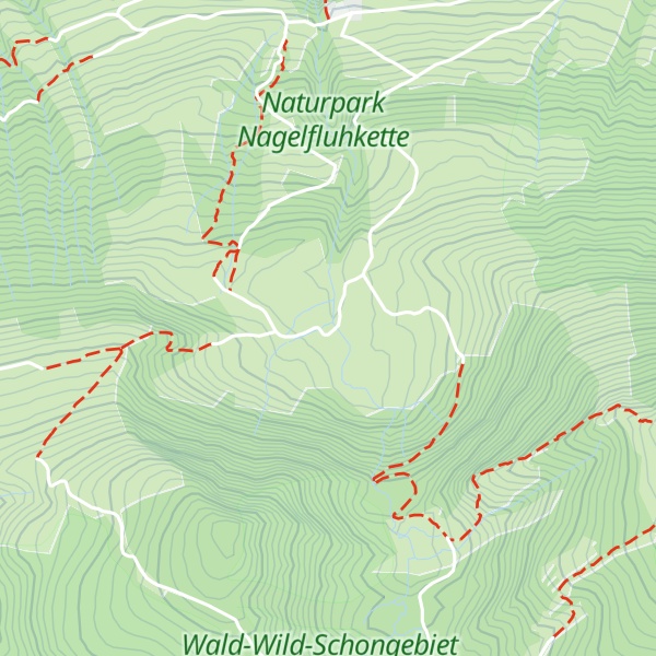 Map of Berghütte Hornklause