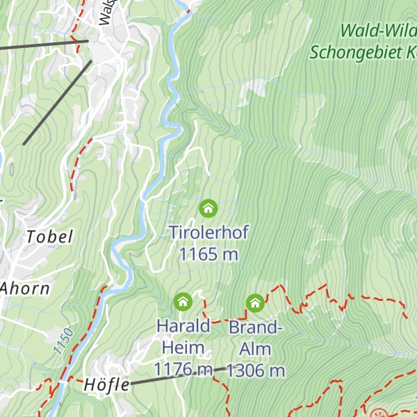 Map of Tirolerhof