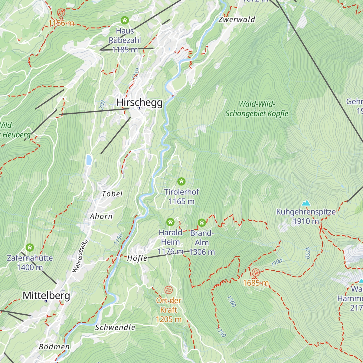 Tirolerhof map
