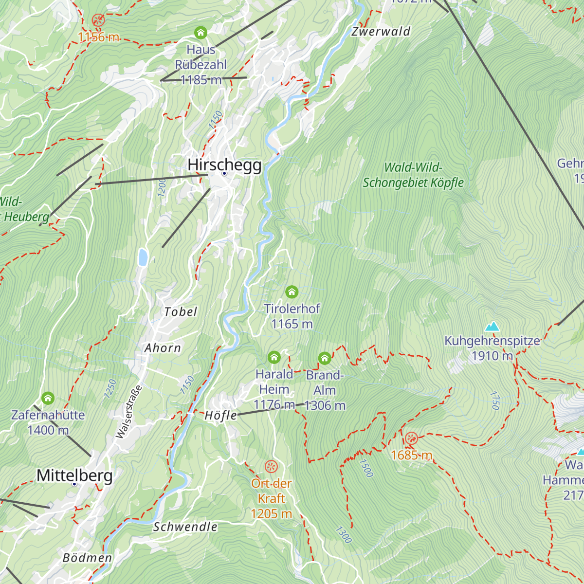 Tirolerhof map