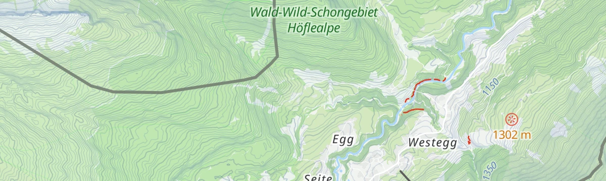 Map of the start of Skitour vom Mahdtalhaus auf das Toreck