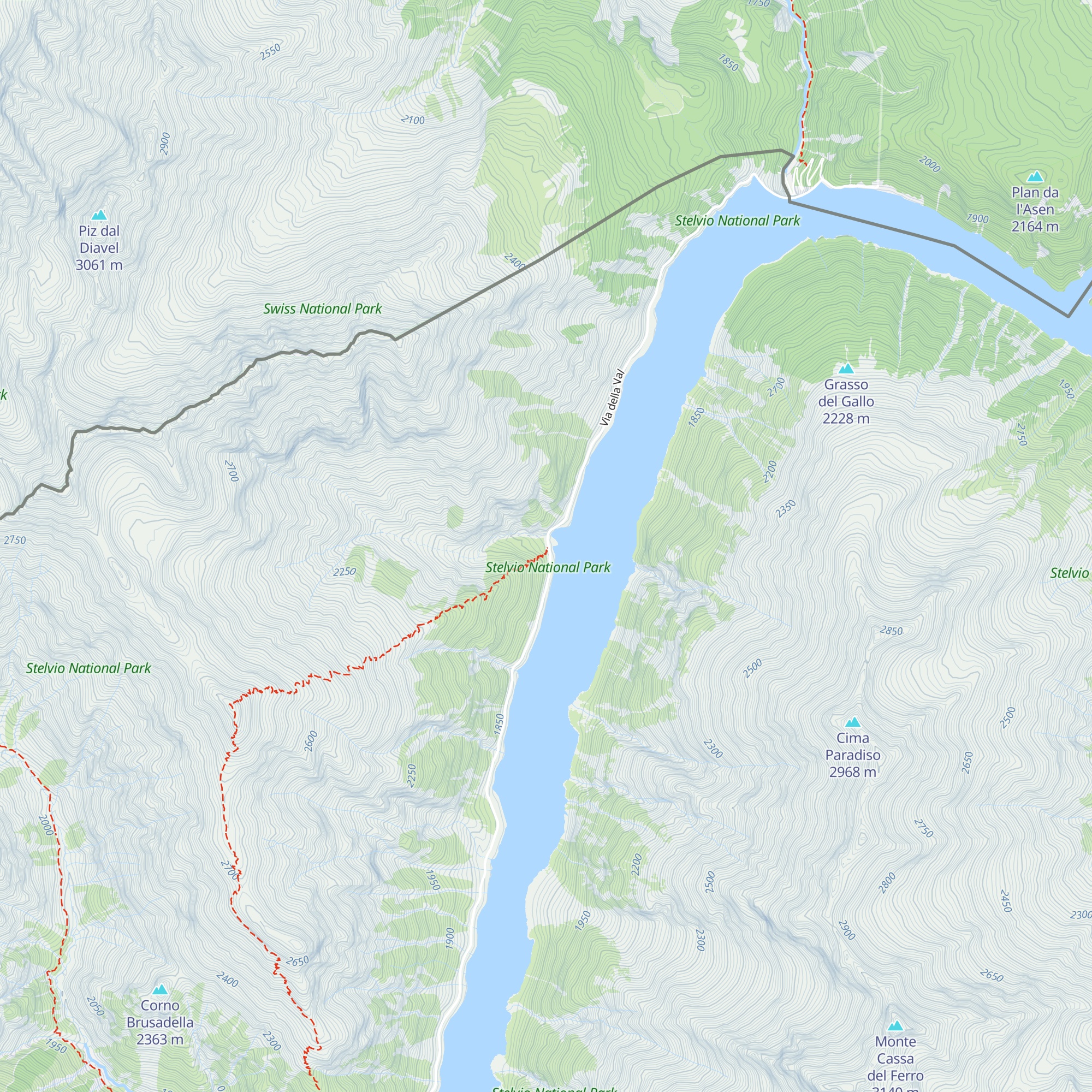 Ristoro Fopel map
