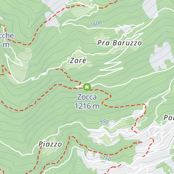 Map of Zocca