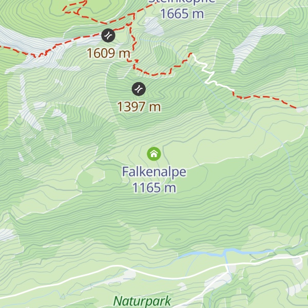 Map of Falkenalpe