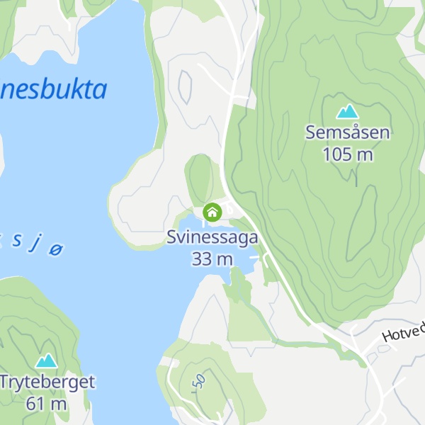 Map of Svinessaga