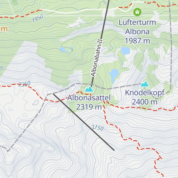 Map of Albonasattel