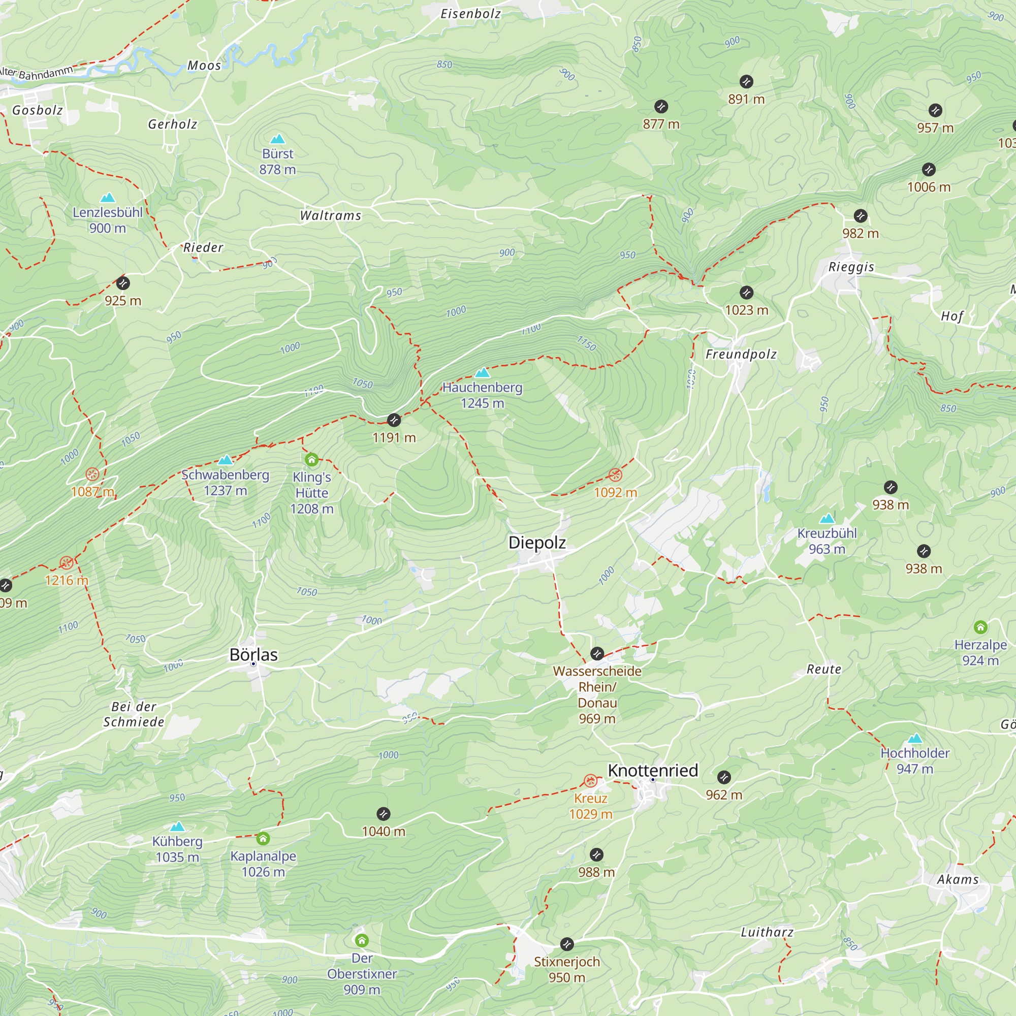 Rosshütte map