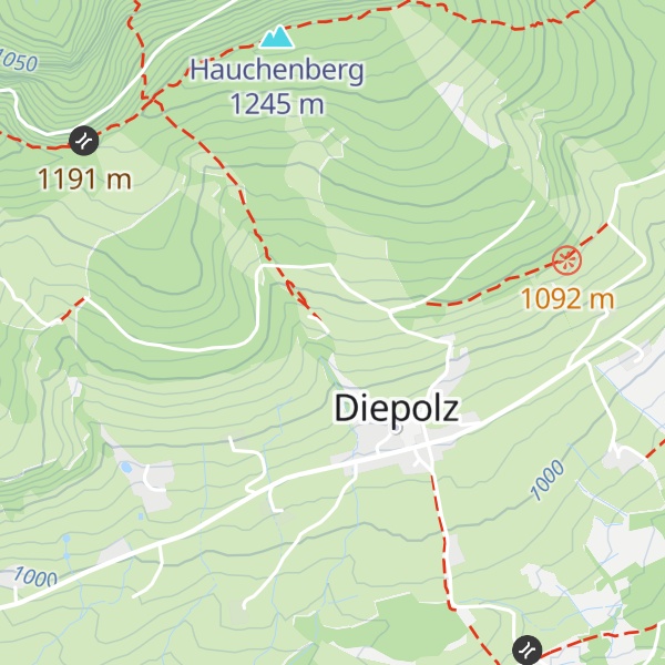 Map of Rosshütte