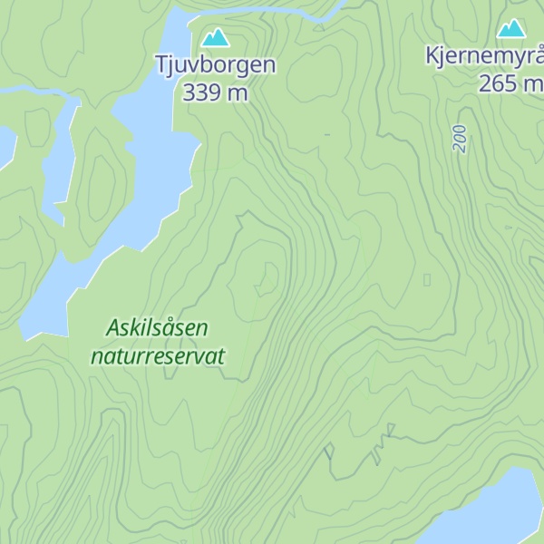 Map of Røysa