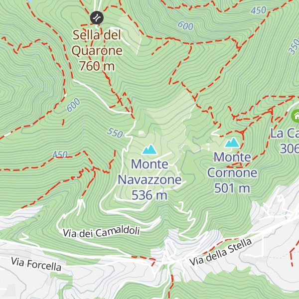 Map of Monte Navazzone