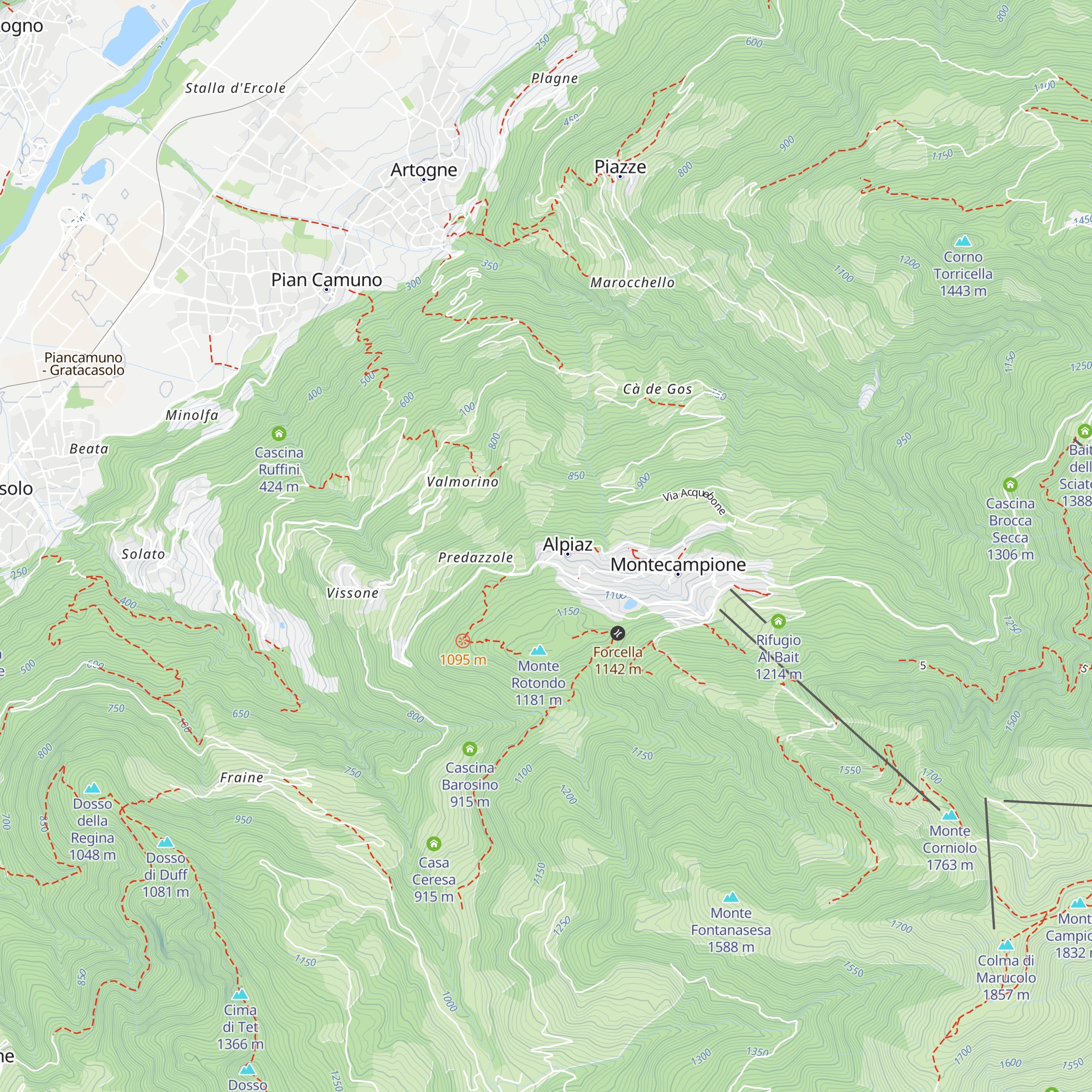 Condominio I Rododendri map