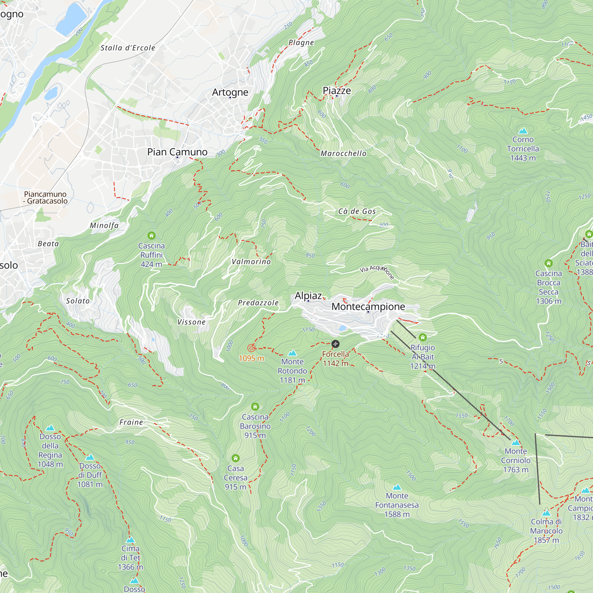 Condominio I Rododendri map