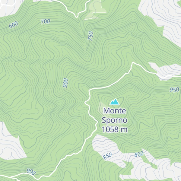 Map of Capanna Monte Sporno
