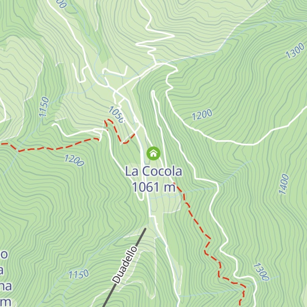 Map of La Cocola