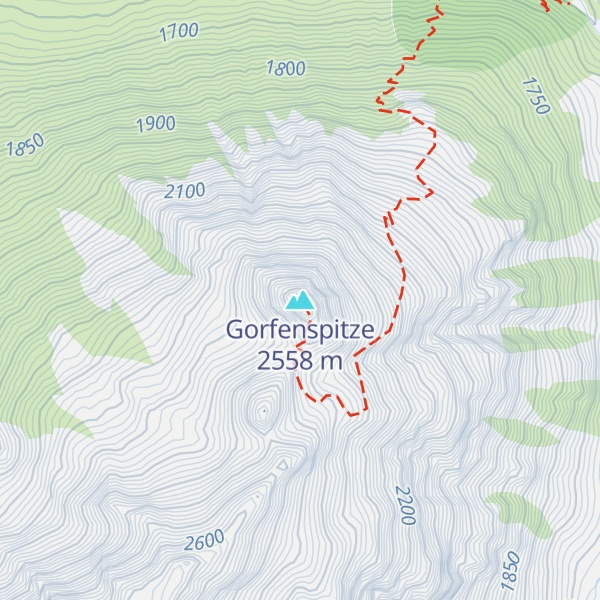 Map of Gorfenspitze