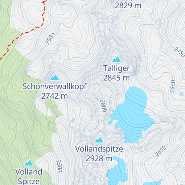 Map of Mitterspitz