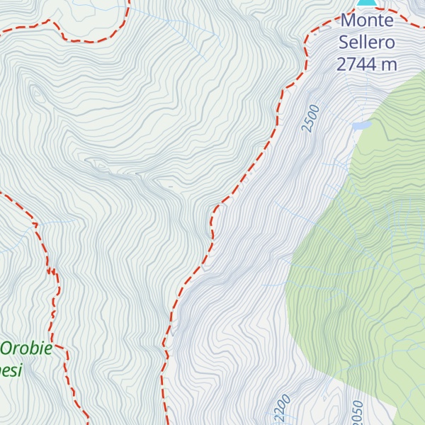 Map of Monte Colombaro