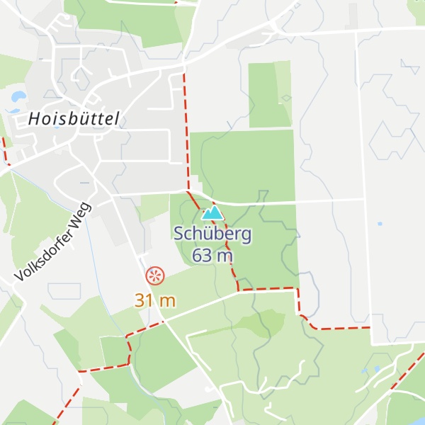 Map of Schüberg
