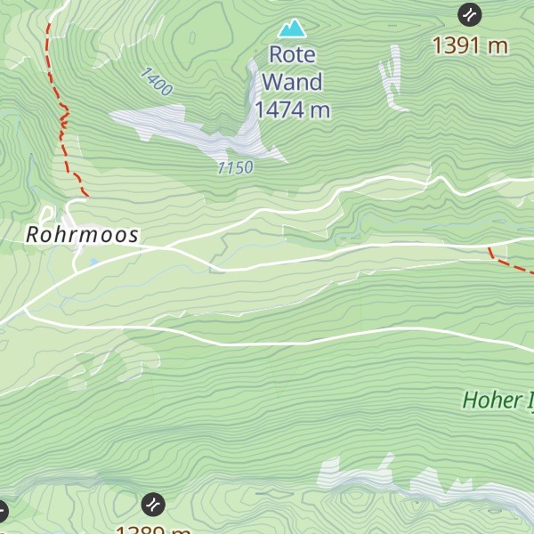 Map of Alpe Schattwald