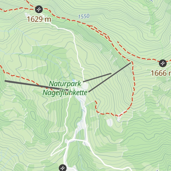 Map of Berghütte Grasgehren