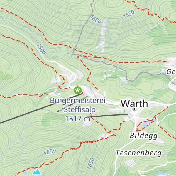 Map of Walserstube
