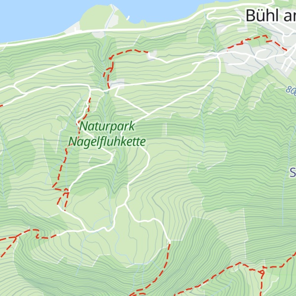 Map of Hochbergalpe