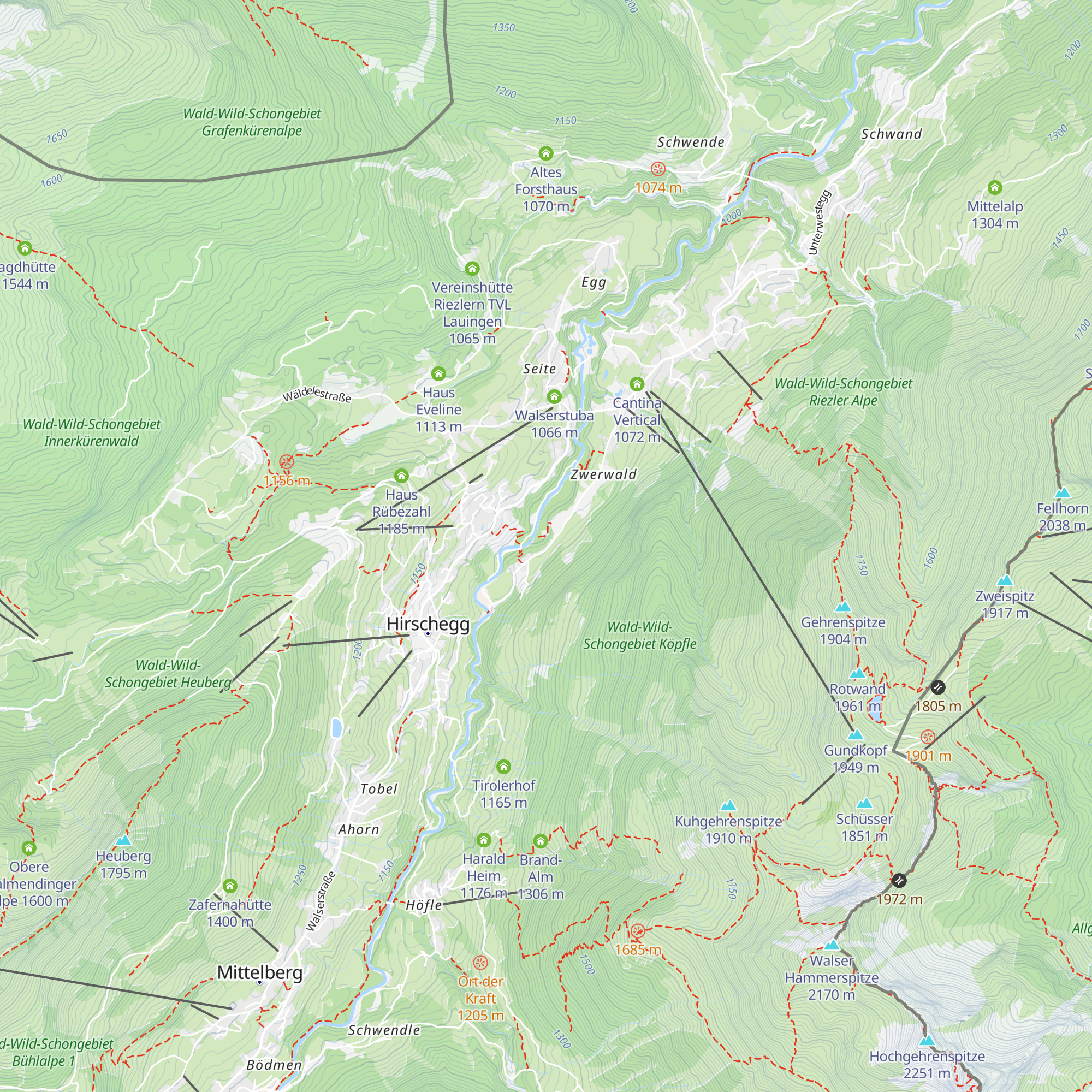 Bergkameraden Stuttgart map
