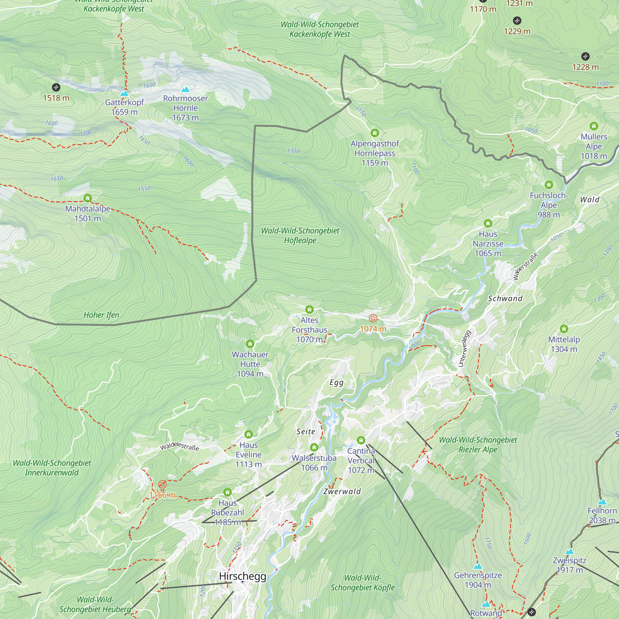 Altes Forsthaus map