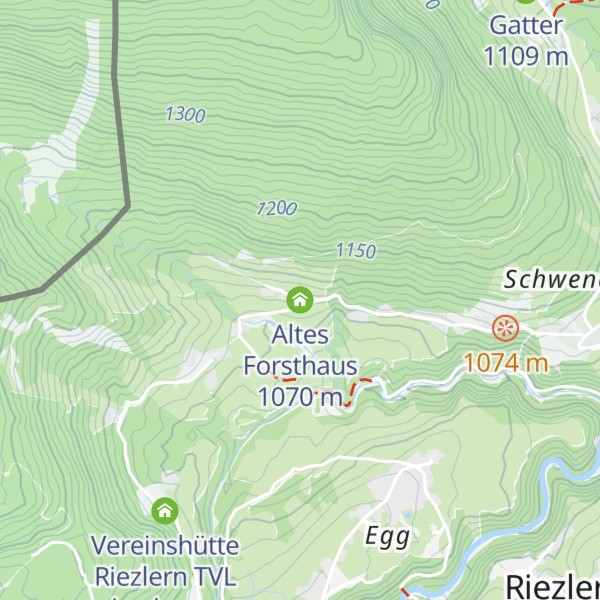 Map of Altes Forsthaus