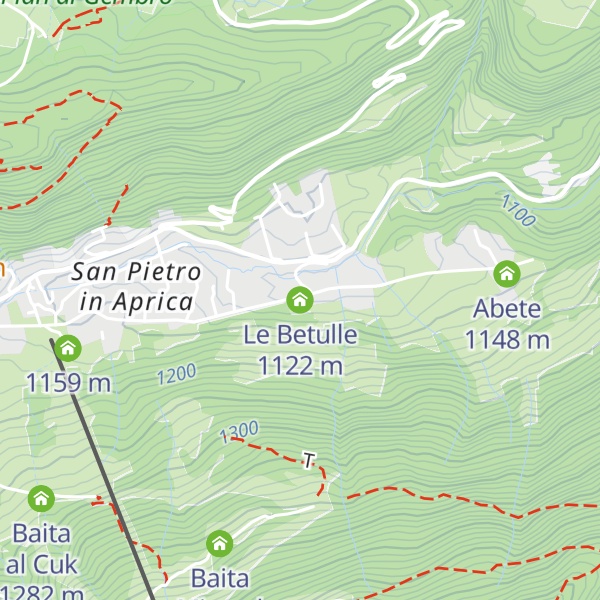 Map of Le Betulle