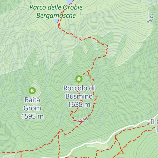 Map of Roccolo di Busmino