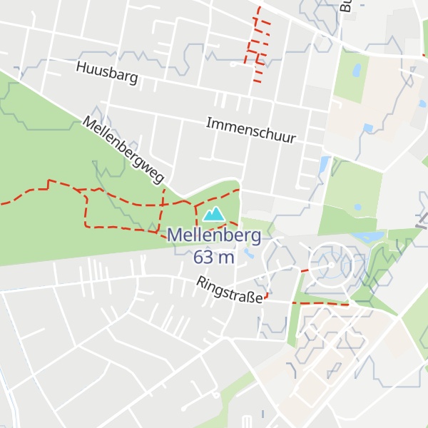 Map of Mellenberg