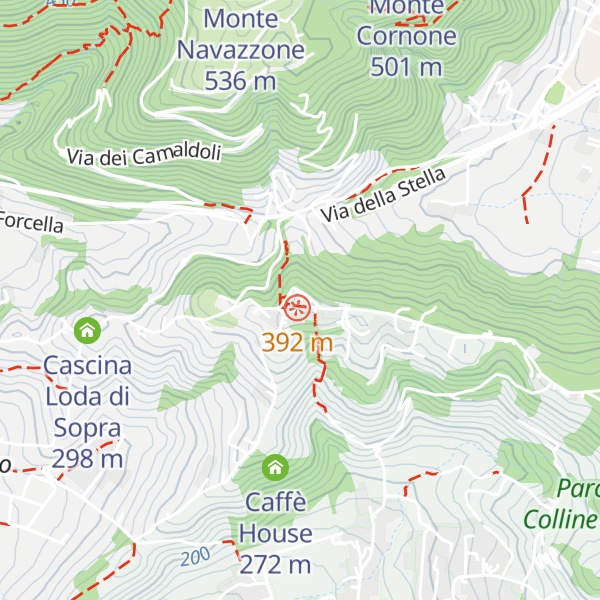 Map of Monte Selva