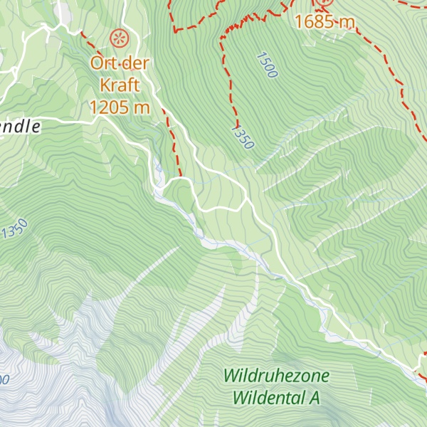 Map of Untere Wiesalpe