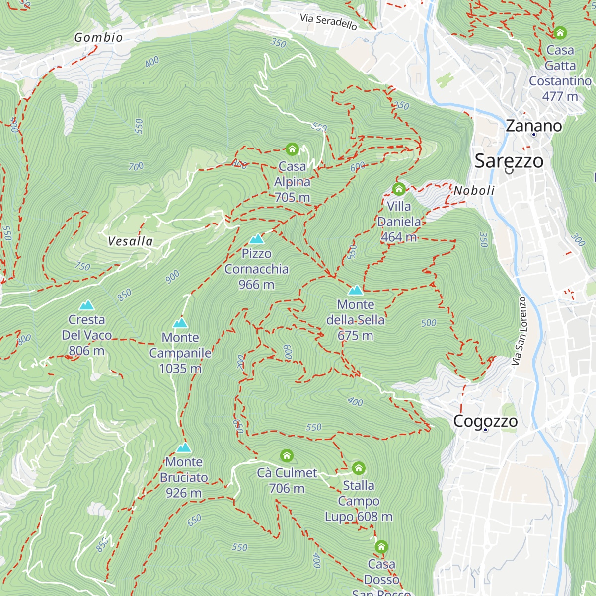 Casa Carlì map