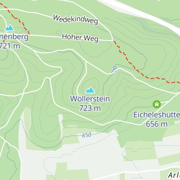 Map of Wöllerstein