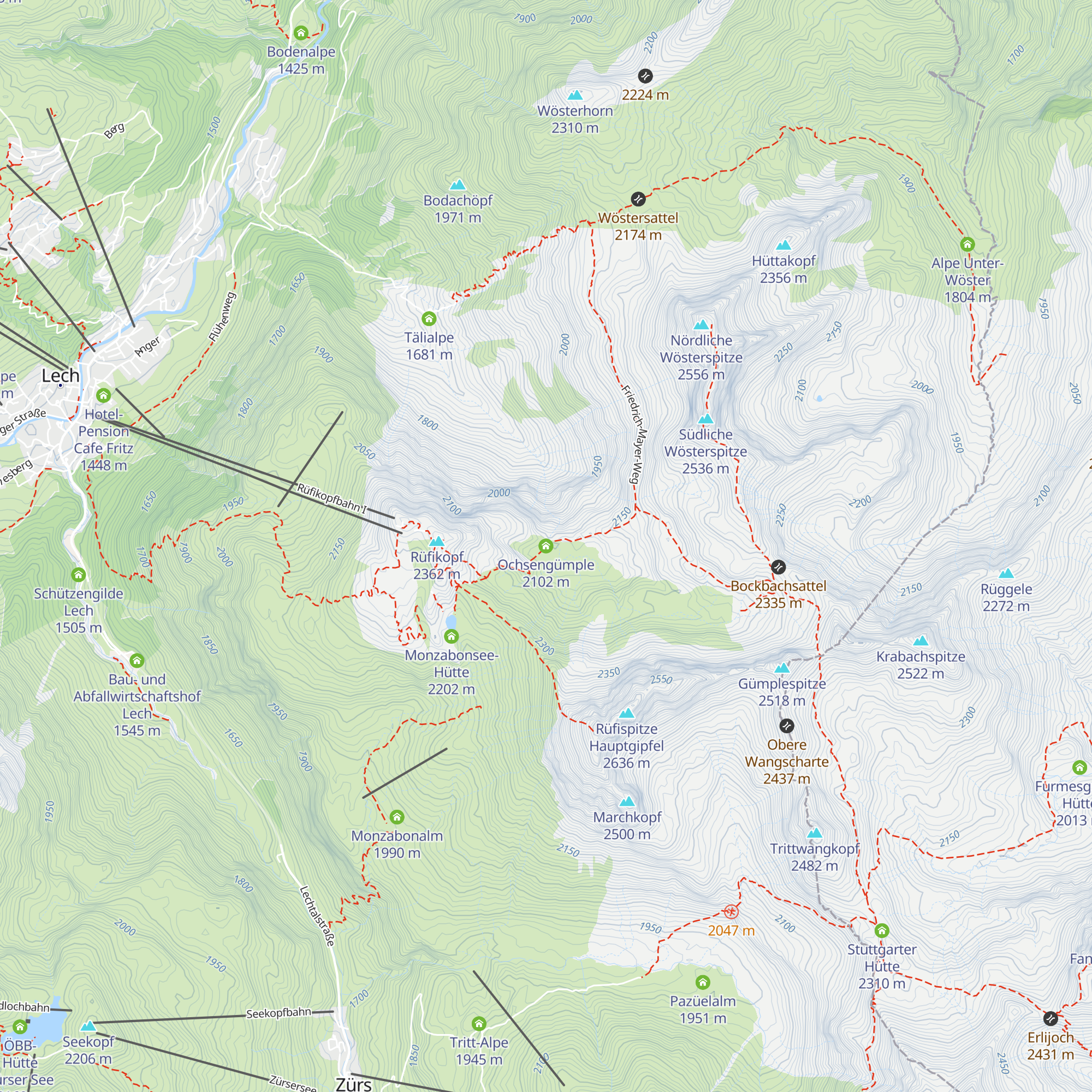 Ochsengümple map