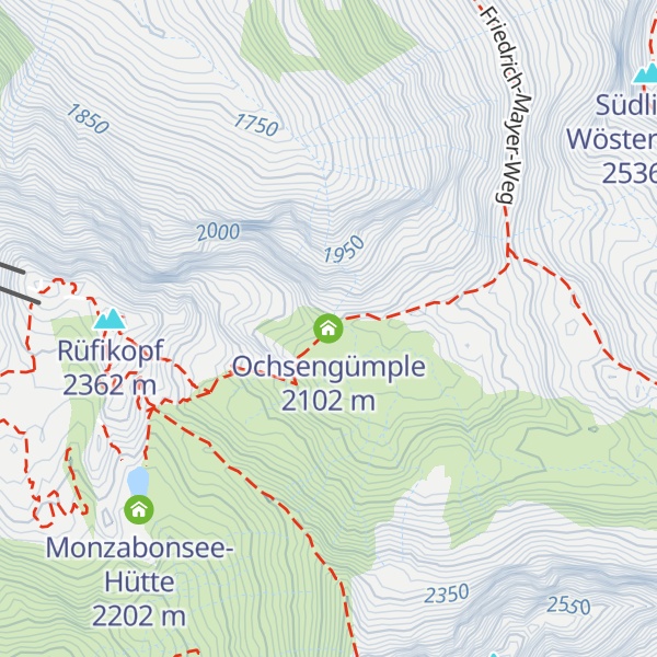 Map of Ochsengümple
