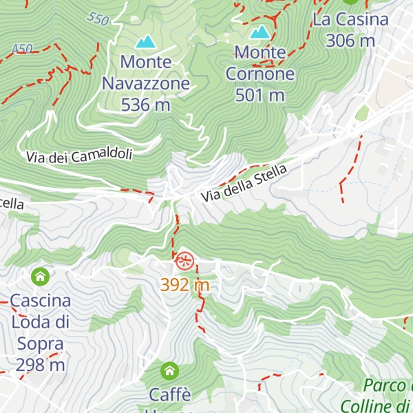 Map of Cascina Rossa
