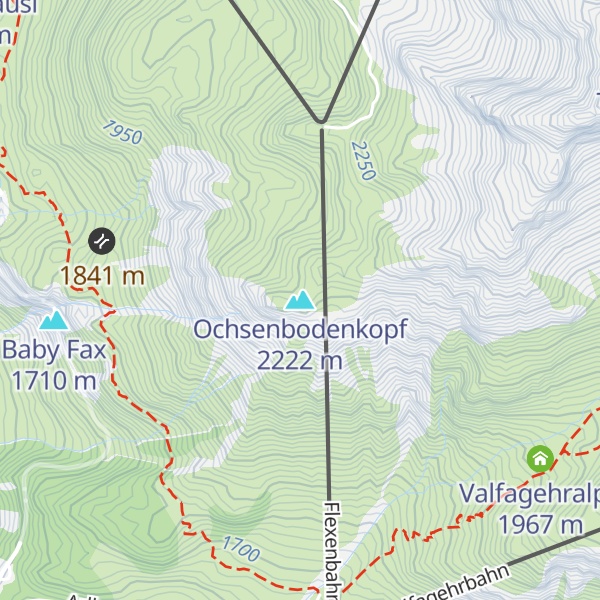 Map of Ochsenbodenkopf