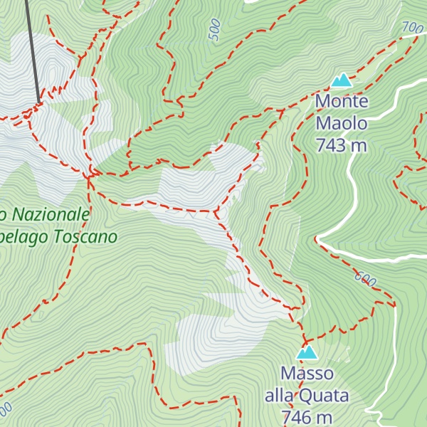 Map of Le Calanche