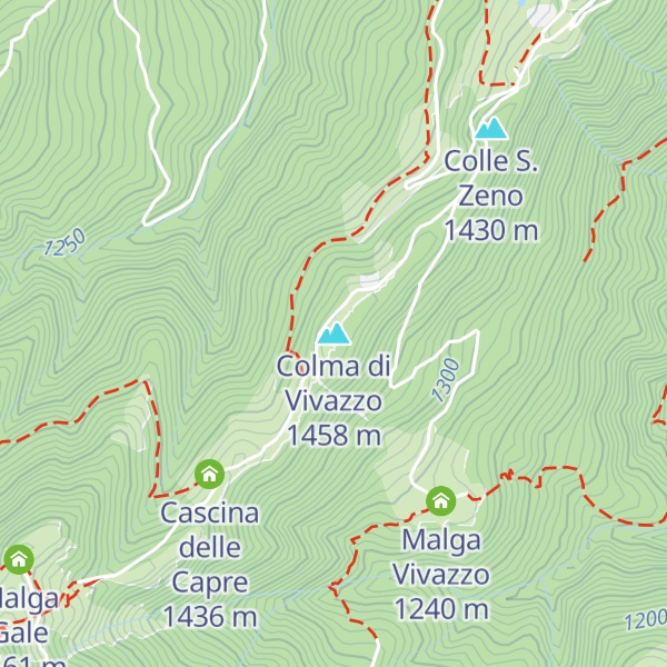 Map of Colma di Vivazzo