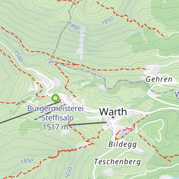 Map of Ferienhof Arud