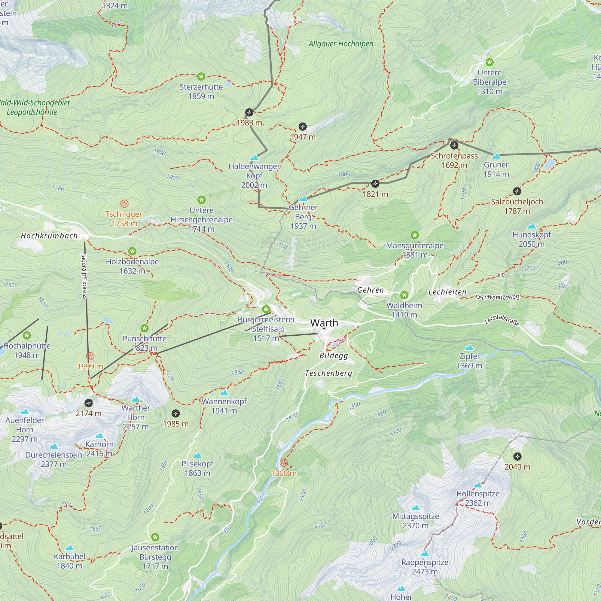 Ferienhof Arud map