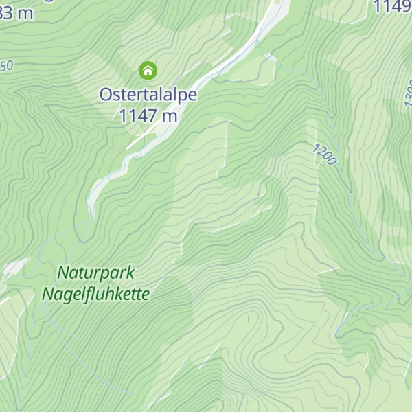 Map of Unteralpe