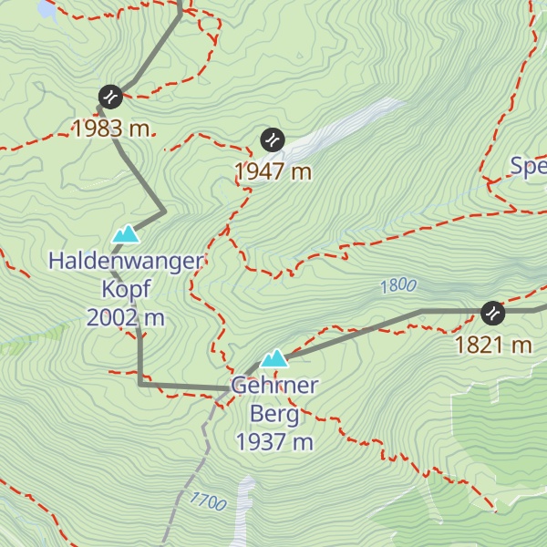 Map of Trifthütte
