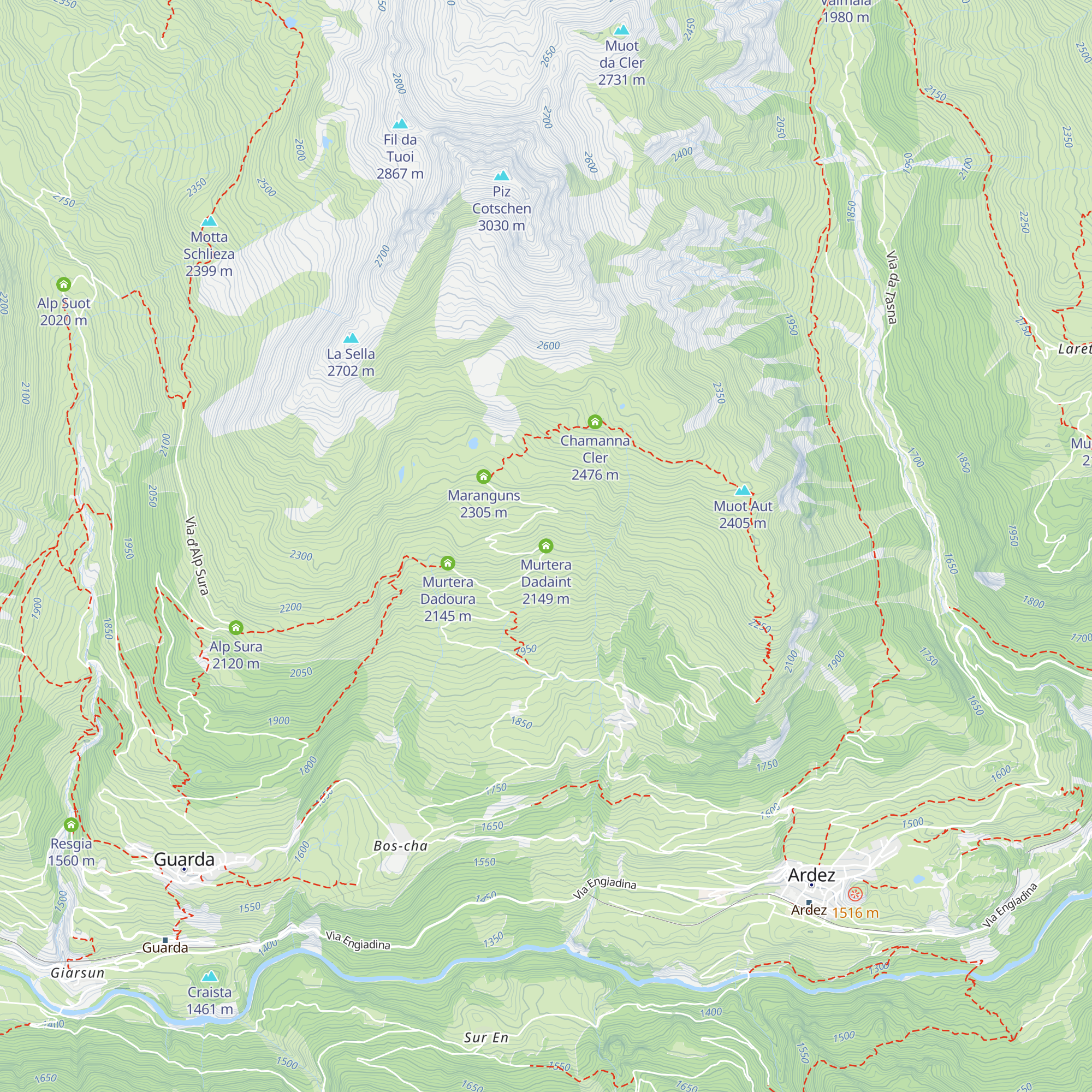 Murtera Dadaint map