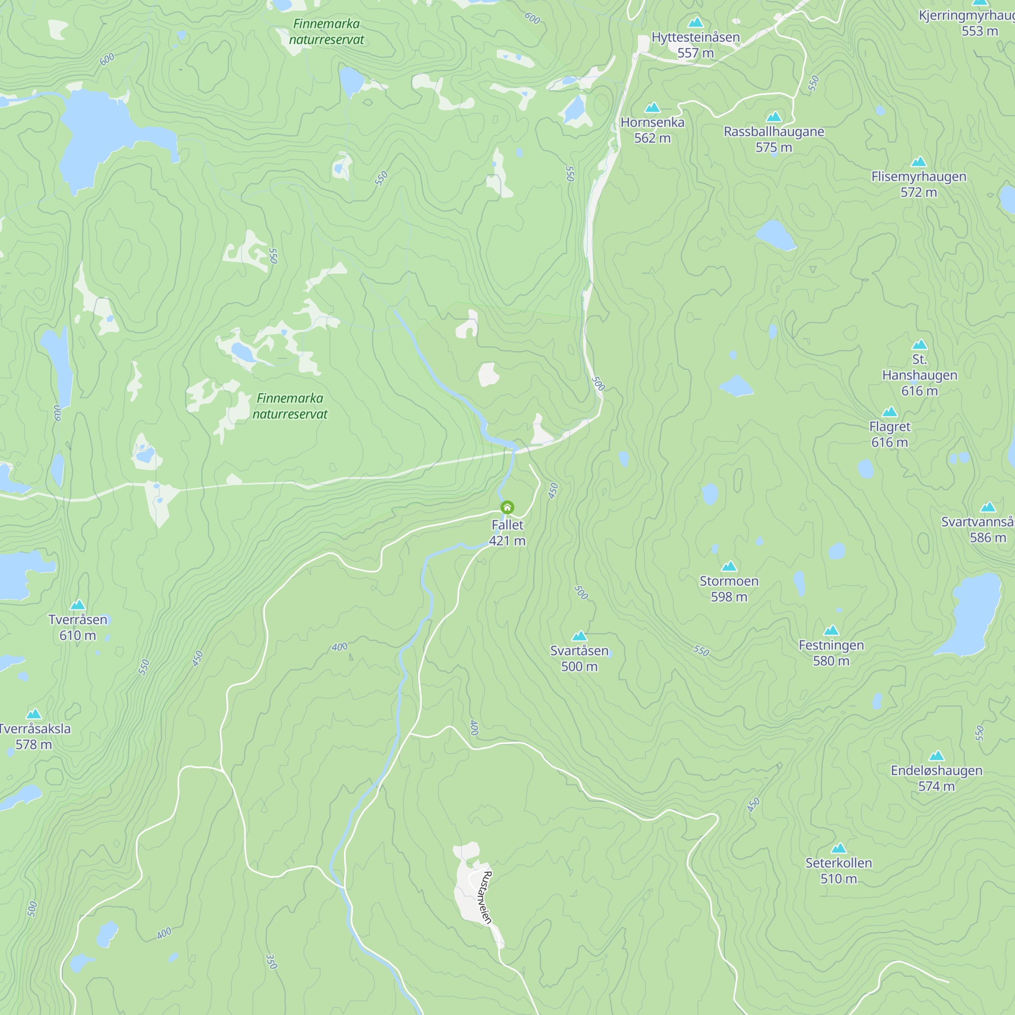Fallet map